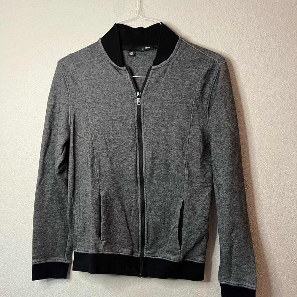 Alfani, Mens Zip Up Jacket, Size S, EUC